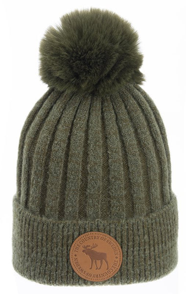 Robin Ruth - Winter Cap Green knitted
