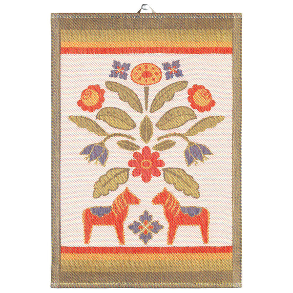 Ekelund - Weavers Kurbitsblom Tea Towel, 14 x 20 inches