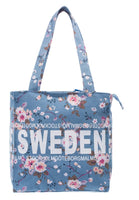 Robin Ruth - Canvas Bag Blue & Floral