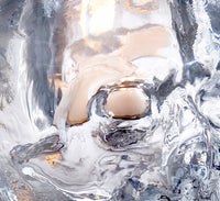Kosta Boda - Skull votive (Clear)