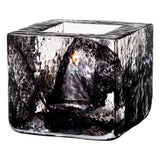 Kosta Boda - Brick candle block (Black)