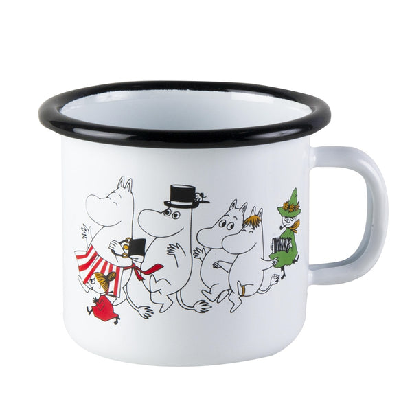 Moomin Muurla - Enamel Moomin valley 2.5 dl