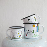Moomin Muurla - Enamel Moomin valley 2.5 dl