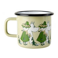Moomin Muurla - Enamel Snufkin and Moomin 3.7 dl