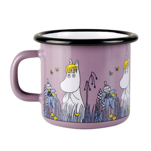 Moomin Muurla - Enamel Moomin friends 2.5 dl