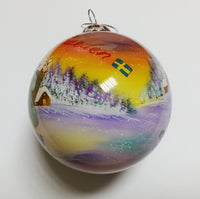 Christmas tree Glass ball