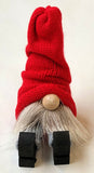 Christmas - SANTA REINDEERSK LEGS 14CM RED