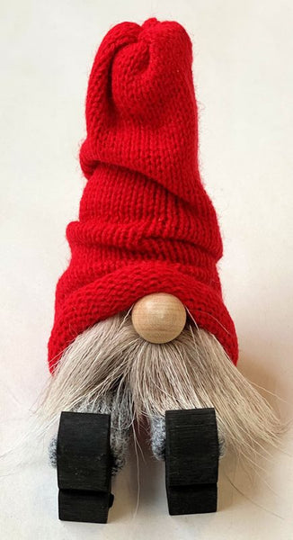 Christmas - SANTA REINDEERSK LEGS 14CM RED
