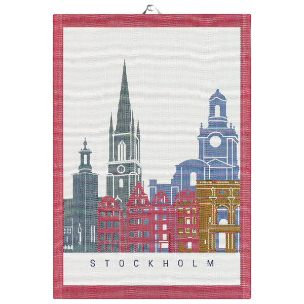 Ekelund - Weavers Stockholm City Tea Towel, 14 x 20 inches