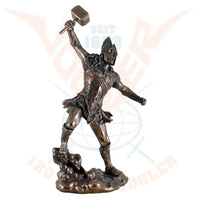 Thor Norse god of thunder bronze