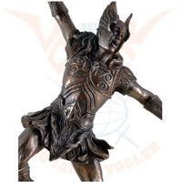 Thor Norse god of thunder bronze