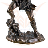 Thor Norse god of thunder bronze
