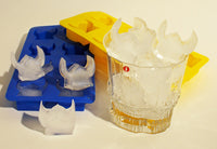 Ice Cube - Viking Helmet Tray/Mold - Blue