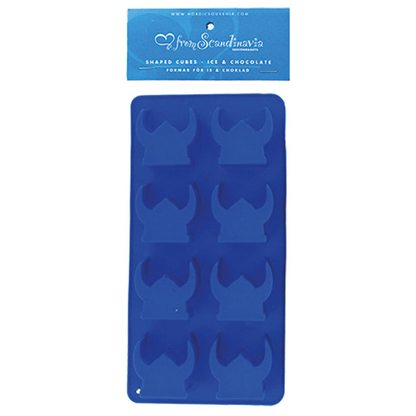 Ice Cube - Viking Helmet Tray/Mold - Blue